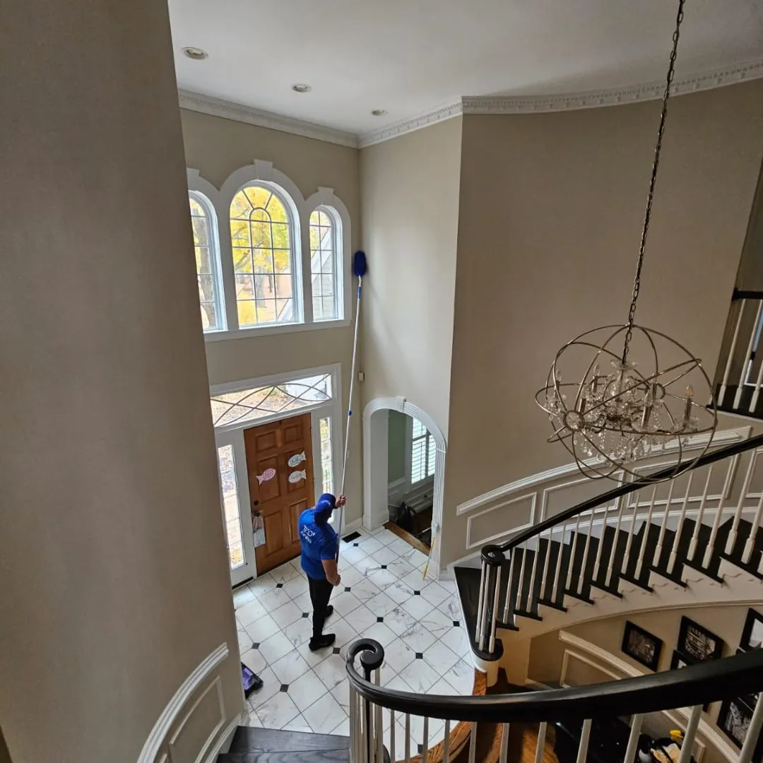 Clean, guest-ready Airbnb kitchen in the DMV