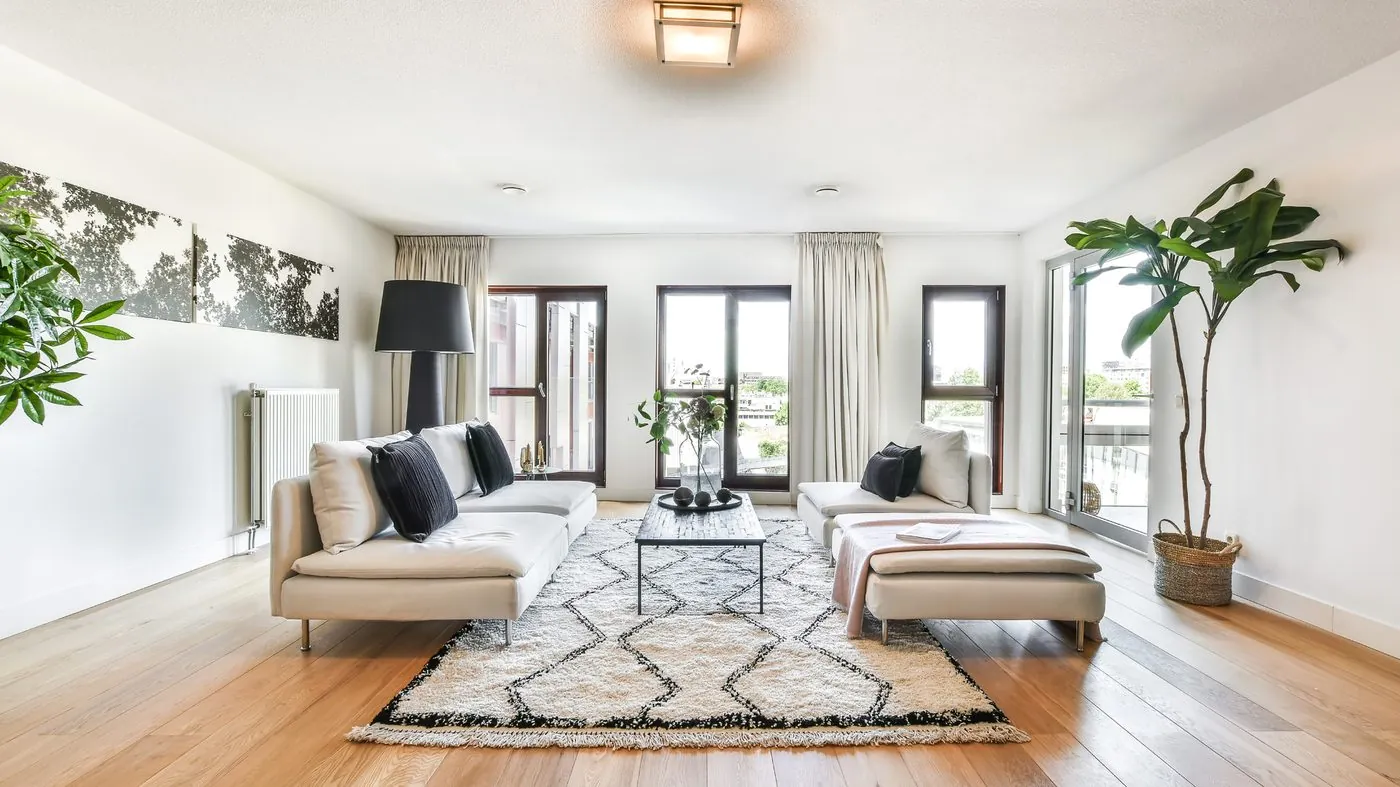 Spotless living room