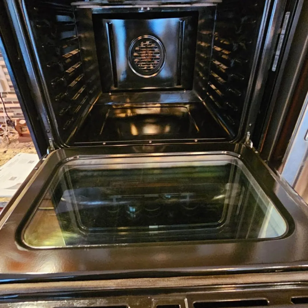 Oven after