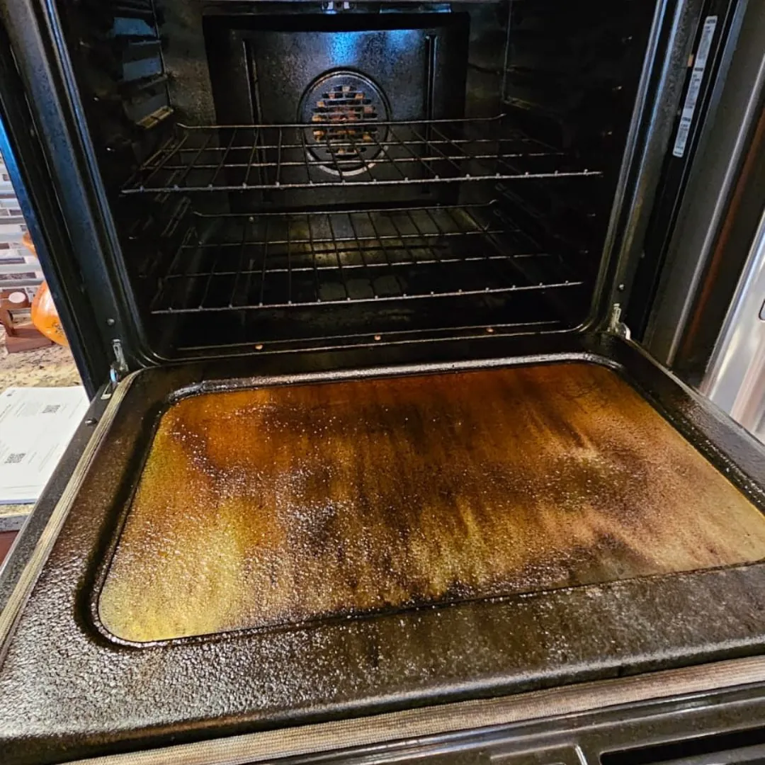 Oven before
